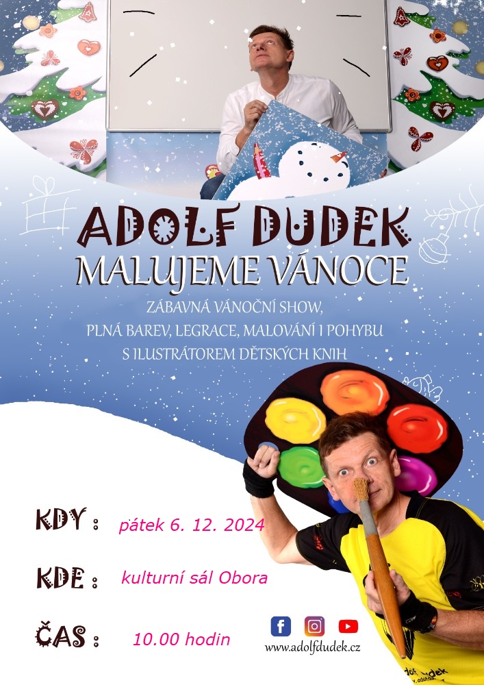 Adolf Dudek "Malujeme Vánoce" 6.12.2024